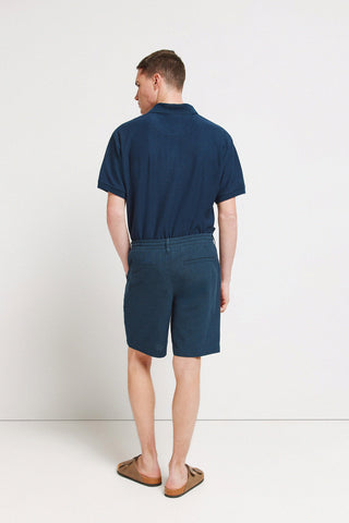 Bermuda con Cintura Elástica Slim Fit