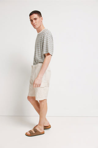 Bermuda Comfort Fit con Bolsillos de Algodón