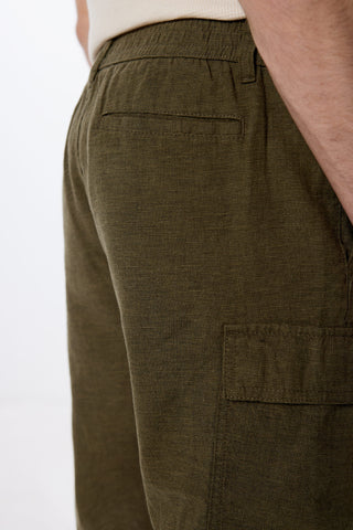 Short Cargo de Lino