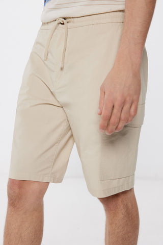 Short Estilo Cargo con Cintura Elástica