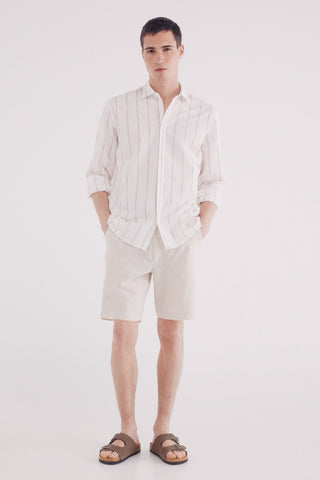 Short Slim Fit con Bolsillos