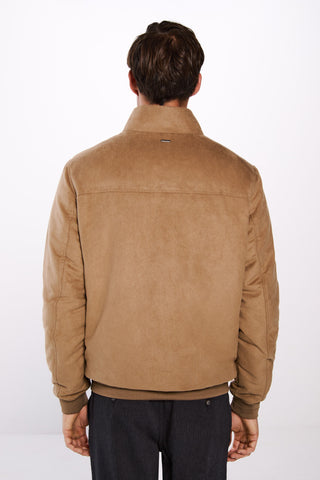 Chaqueta Cuello Alto de Antelina