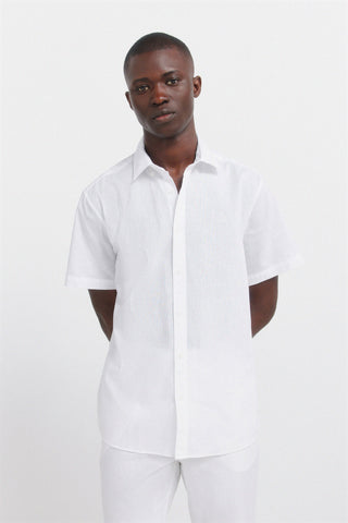 S/S Linen Shirt.