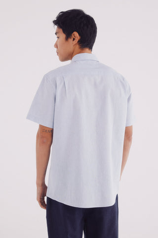 Camisa Manga Corta con Logo Bordado