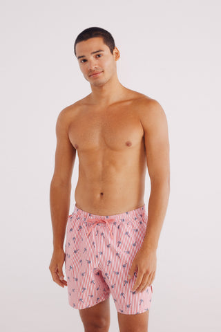 Bañador con Cintura Elástica Estampado