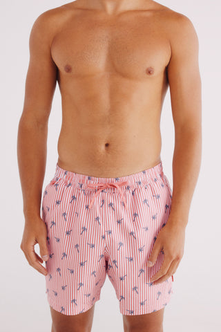 Bañador con Cintura Elástica Estampado