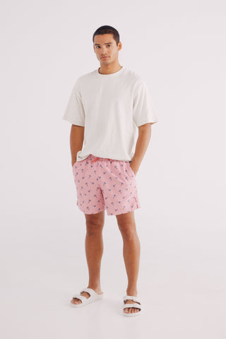 Bañador con Cintura Elástica Estampado