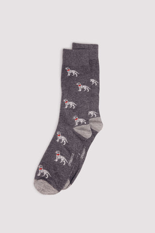 Medias con Estampado Perro Dálmata, Hombre
