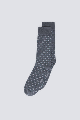 Men's Jacquard Pattern Over-the-Calf Socks