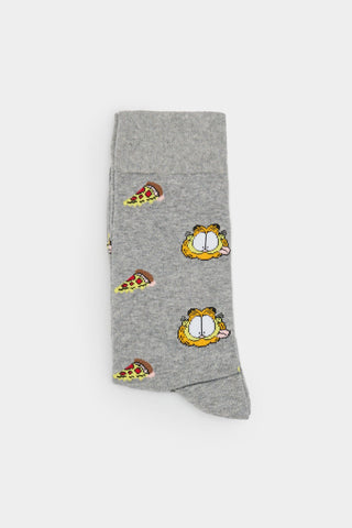 Medias Altas con Estampado de Garfield