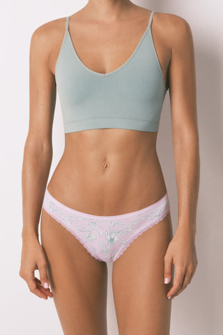 Braga Ancha con Estampado Floral