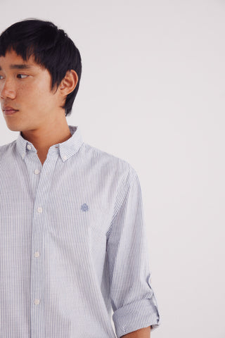 Camisa Manga Larga Estampado de Rayas