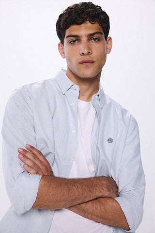 Camisa Regular Fit de Algodón