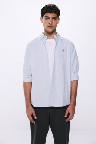 Camisa Regular Fit de Algodón