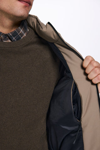 Chaqueta Acolchada Cuello Alto