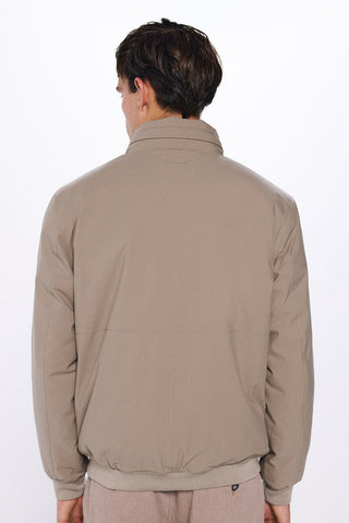 Chaqueta Acolchada Cuello Alto