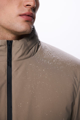 Chaqueta Acolchada Cuello Alto