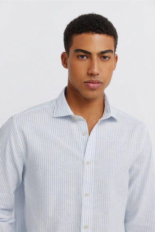 L/S Striped Shirt.