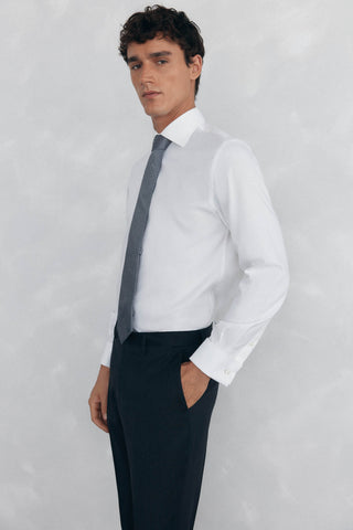 Camisa Manga Larga de Algodón