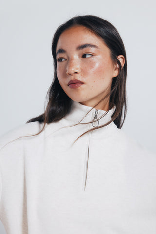 Sudadera Cuello Alto con Cremallera