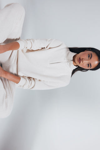 Sudadera Cuello Alto con Cremallera