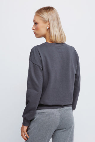 Sudadera Cuello Redondo con Gráfico