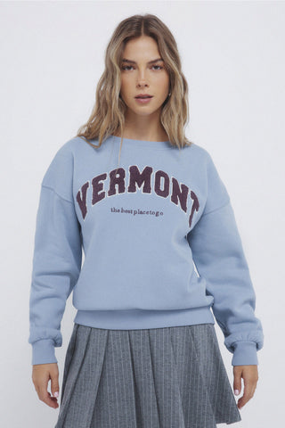 Sudadera Cuello Redondo con Gráfico