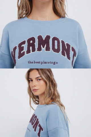 Sudadera Cuello Redondo con Gráfico