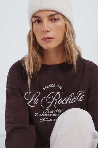 Sudadera Cuello Redondo con Gráfico