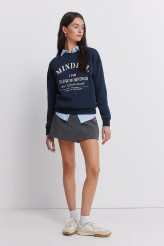 3.T.A.Sudadera Mindfull Navy.