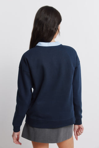 3.T.A.Sudadera Mindfull Navy.