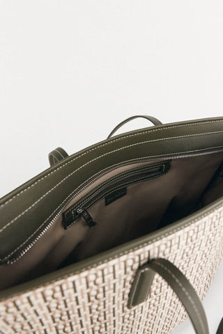 Bolso Shopper con Logo Grabado