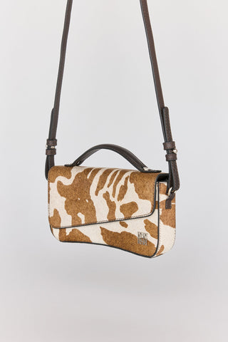 Bolso Bandolera con Estampado Animal Print