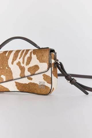 Bolso Bandolera con Estampado Animal Print