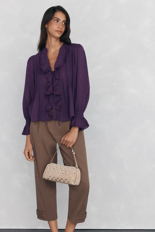 Bolso de Hombro con Tachuelas