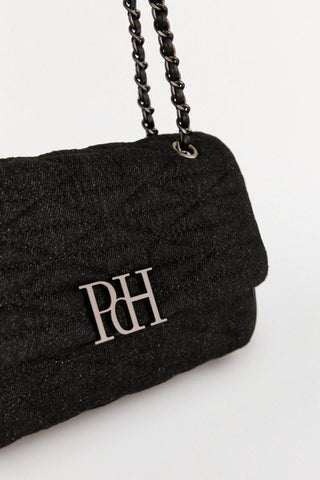 Bolso Bandolera Acolchado con Cadena