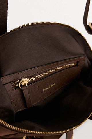 Bolso Shopper Mediano de Nylon con Hebillas