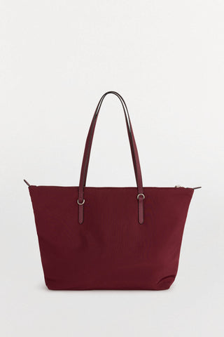 Bolso Shopper de Nylon con Cremallera