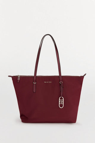 Bolso Shopper de Nylon con Cremallera