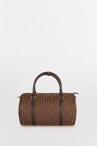 Bolso Mediano con Estampado Logos