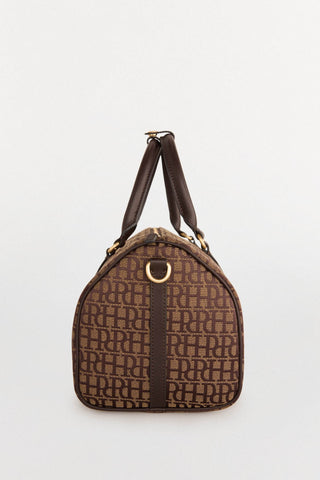 Bolso Mediano con Estampado Logos