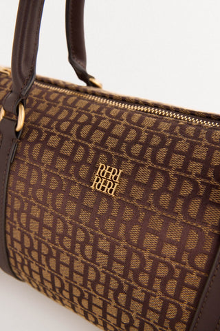 Bolso Mediano con Estampado Logos