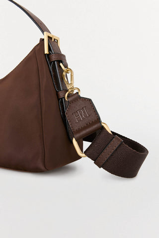 Bolso Bandolera de Nylon con Logo