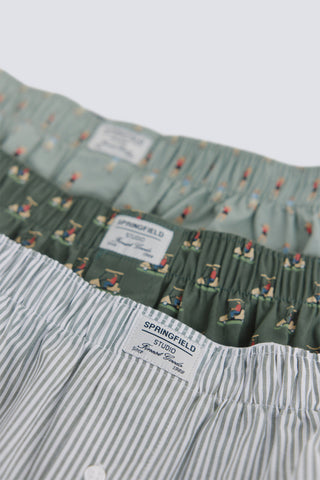 3 Pack  Woven Retro Sport.