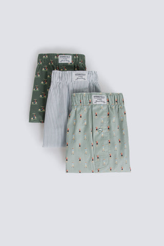 3 Pack  Woven Retro Sport.