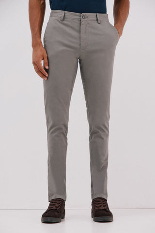 Pantalón Slim Fit con Bolsillos de Algodón