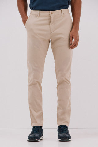 Pantalón Slim Fit con Bolsillos de Algodón