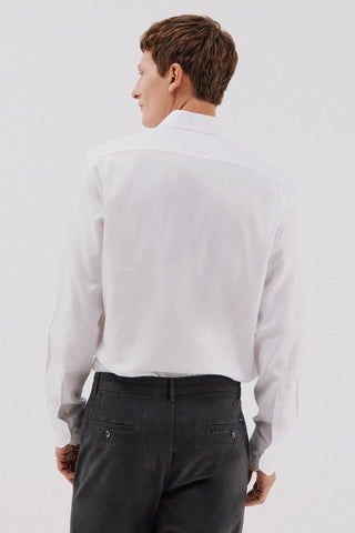 Camisa Manga Larga de Algodón