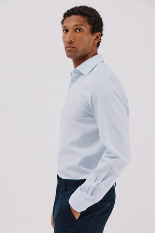 Camisa Manga Larga de Algodón