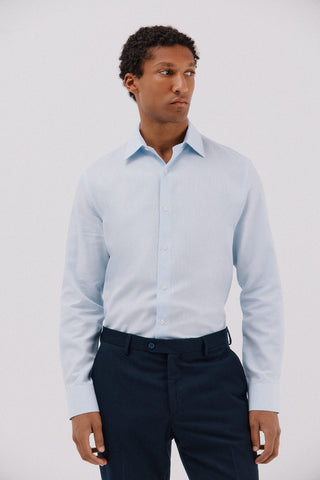 Camisa Manga Larga de Algodón